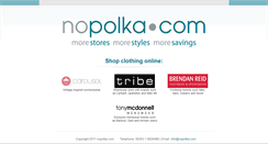 Desktop Screenshot of nopolka.com